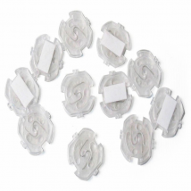 Tapa enchufes adhesivo transparente