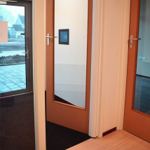 Antipilladedos para puertas 195 cm blanco