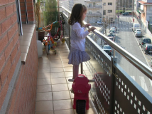 Malla de seguridad para balcones y terrazas