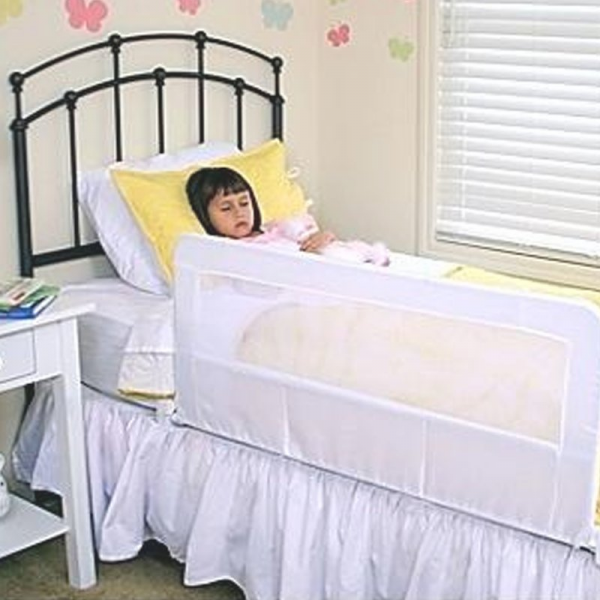 Barrera De Seguridad Para Cama Extra Altura Y Abatible 150 Cm Interbaby