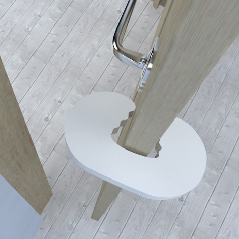 tope de puerta de alta densidad