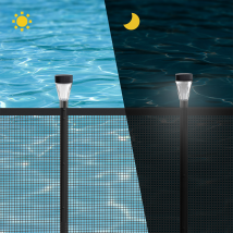 Luz Solar Para Valla de Piscina Desmontable