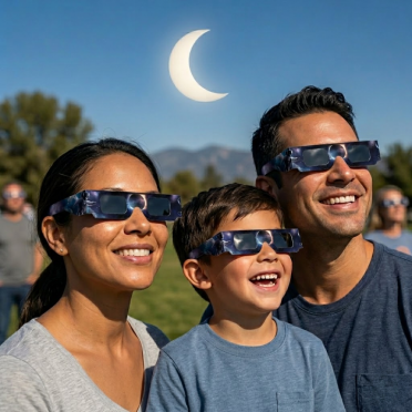 Gafas para Eclipse Solar para Ni&ntilde;os Luna